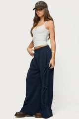 Claudette Baggy Ribbon Sweatpants