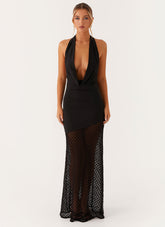 Aaliyah Maxi Dress - Black