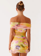 Frances Mini Dress - Sunburst Floral