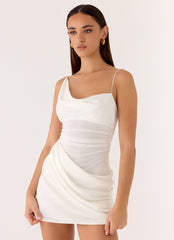 Eternal Energy Mini Dress - Ivory