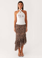 Herlie Halter Top - Off White