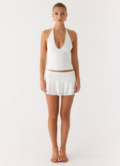 Illuminate Mini Skort - White