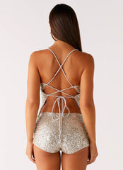 Maelis Cami Top - Silver