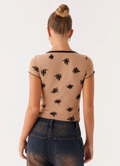 Rocca Top - Nude