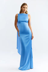 Audrey Dress - Ocean Blue