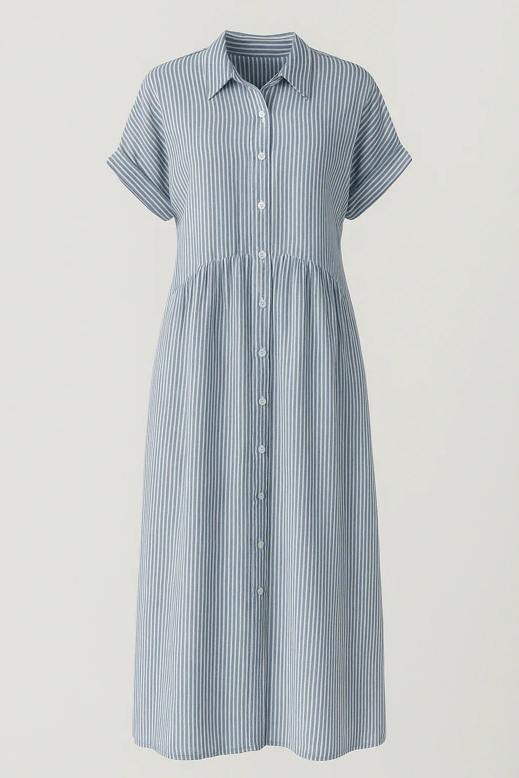 Ladies' Elegant Midi Dress With Pockets