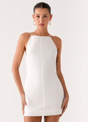 Again And Again Mini Dress - Ivory