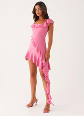 Brylee Mini Dress - Fuchsia