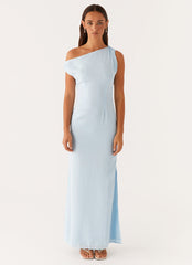 Dinner Date Maxi Dress - Blue