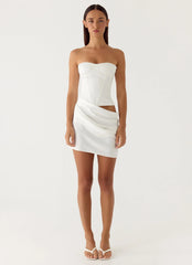 Cosmala Mini Dress - White