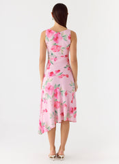 Fedde Midi Dress - Petal Soleil