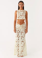 Fiorella Floret Top - Yellow