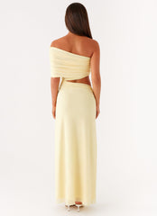 Gillian Maxi Dress - Yellow