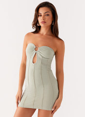 Love Affair Mini Dress - Sage
