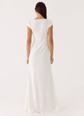 Never Really Over Maxi Dress - White