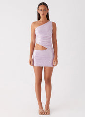 Alannah Sequin Mini Dress - Lilac