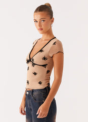 Rocca Top - Nude