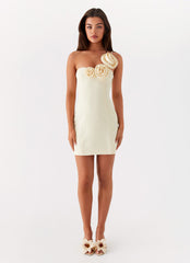 Sweetpea Mini Dress - Yellow